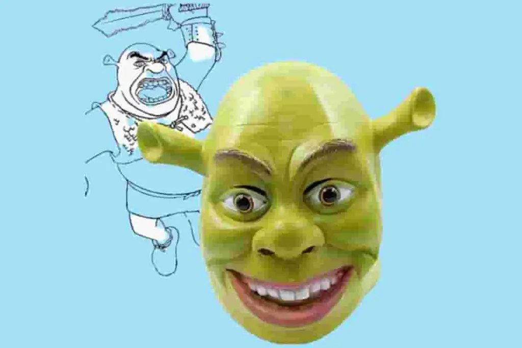 Cosplay Mask - Shrek Costume