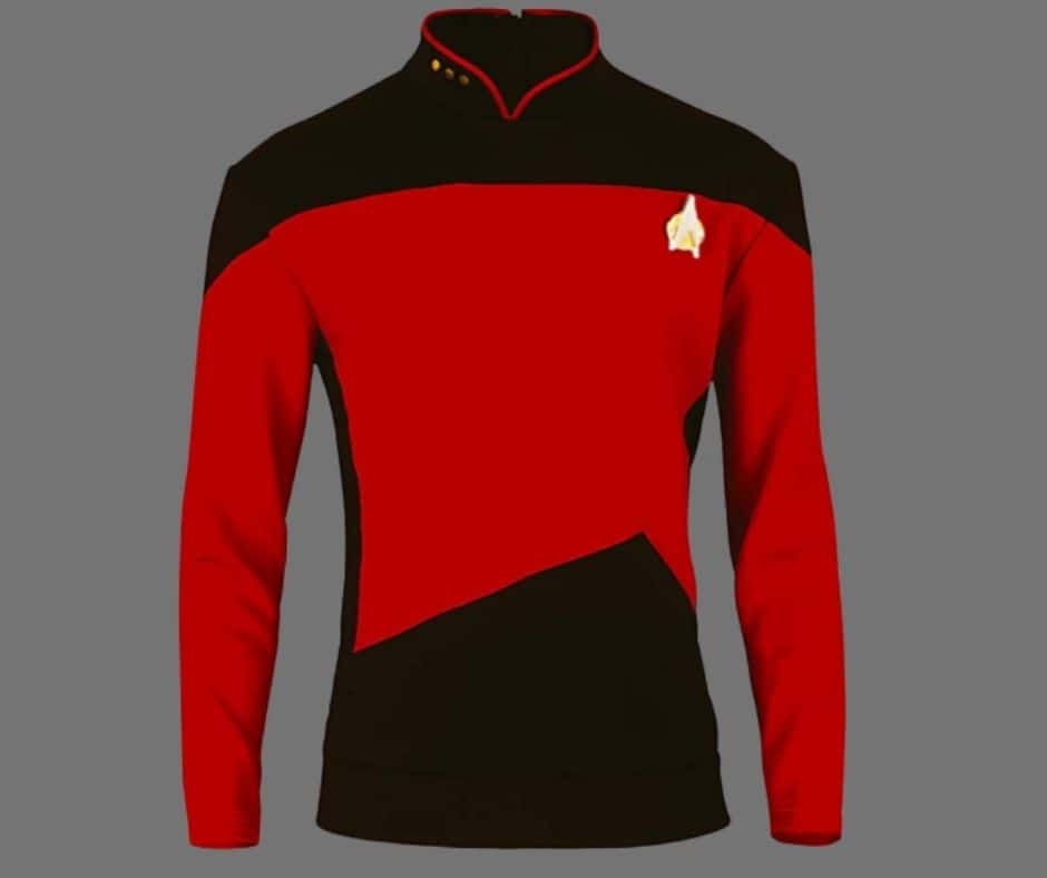 Captain Jean-Luc Picard Red Jackets
