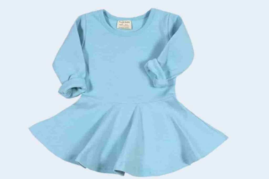 Long Sleeves Baby Girls Dress