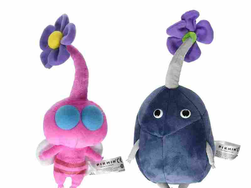 Little Buddy Pikmin Winged and Pikmin Rock Little Buddy Plush