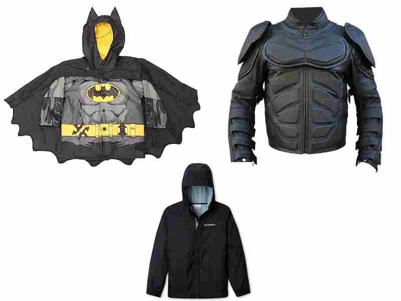 Jackets and coats for Batman