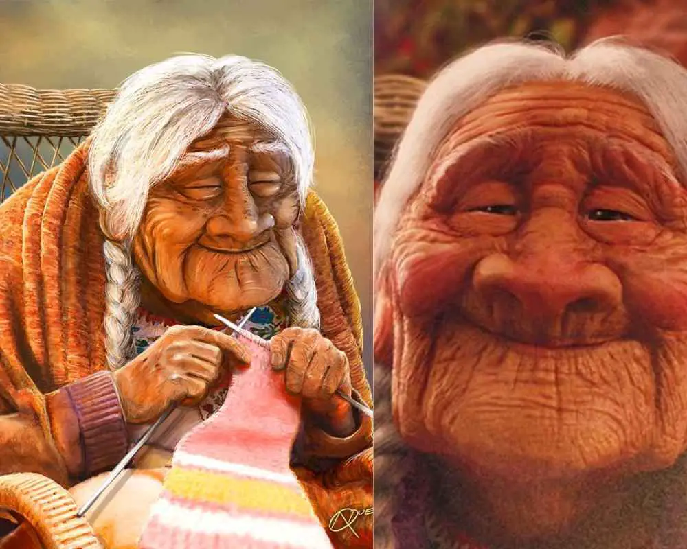 Grandma Coco Costume