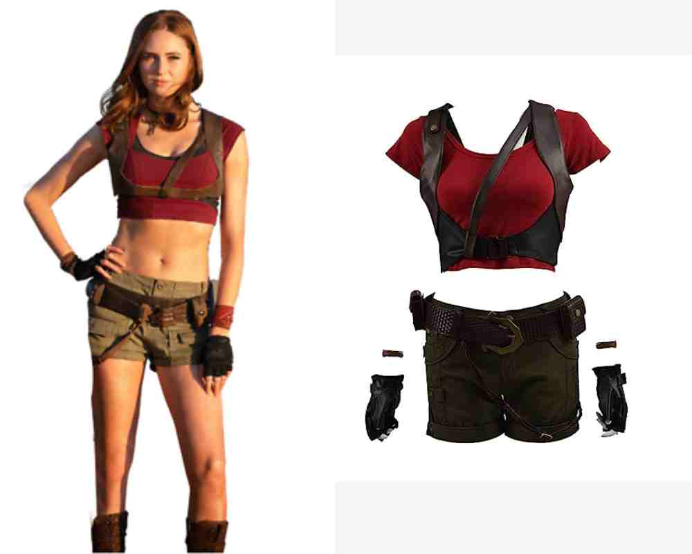 Ruby Roundhouse Jumanji Costume