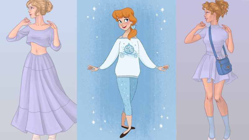 casual cinderella costumes