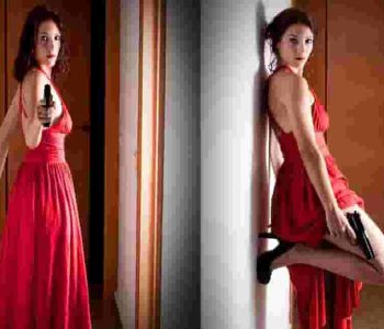 Resident Evil red dress